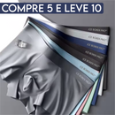 Ice Boxer Pro™ – Cueca de Seda Térmica (Kit com 5 Unidades)