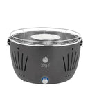 Churrasqueira Portátil a Carvão s/ Fumaça Ventilador interno USB