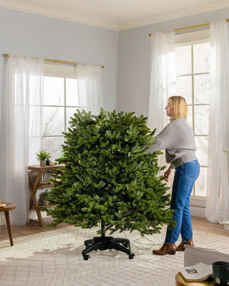 Árvore de Natal  e Micro LEDs Embutidos