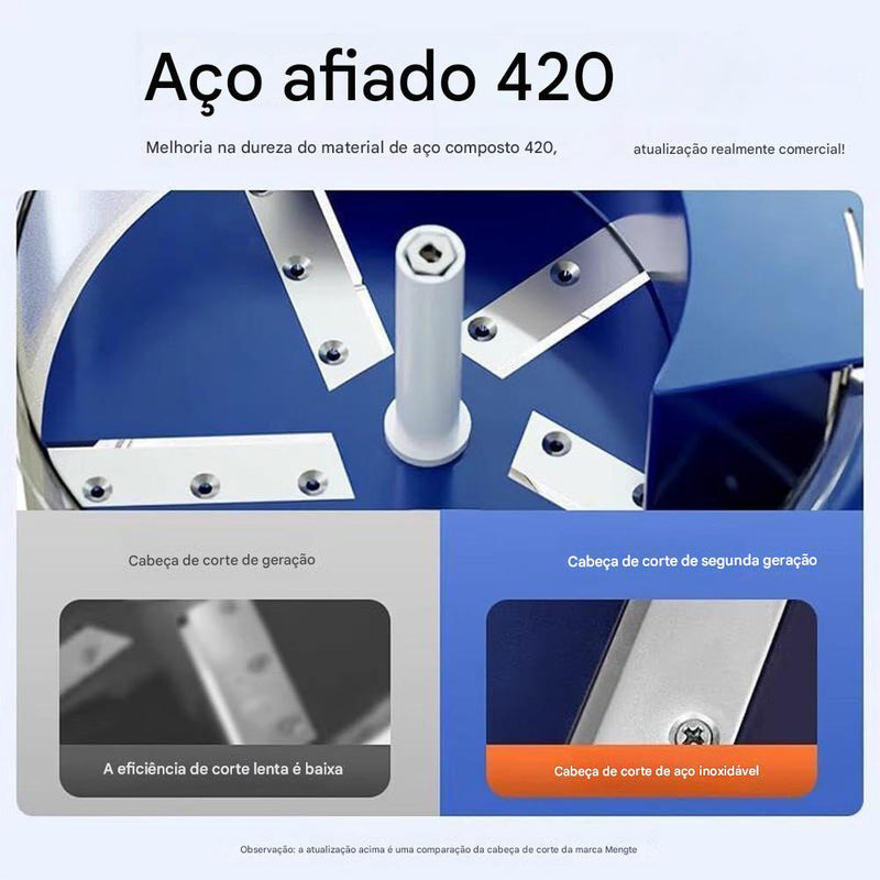 Máquina Elétrica de Descascar Frutas em geral